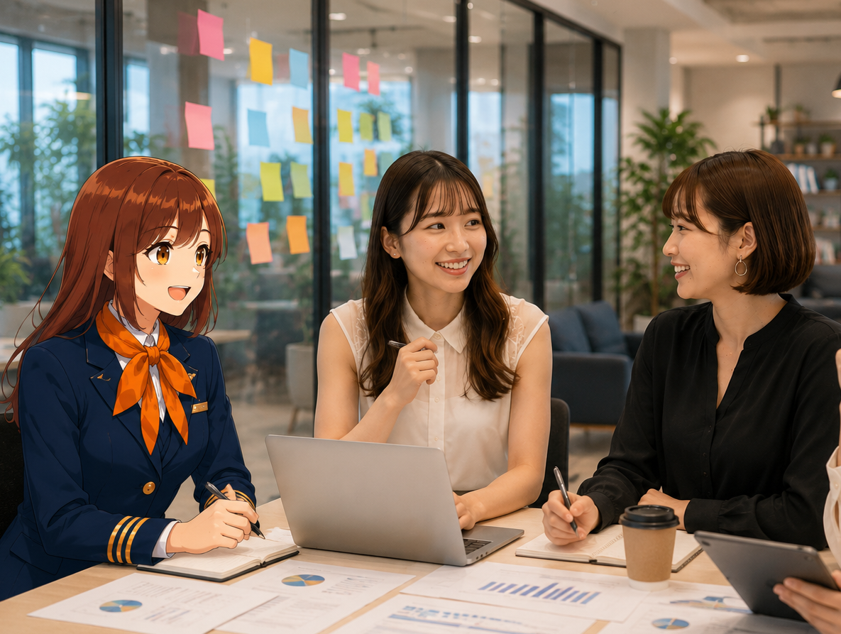 プロジェクトに取り組むメンバーの様子